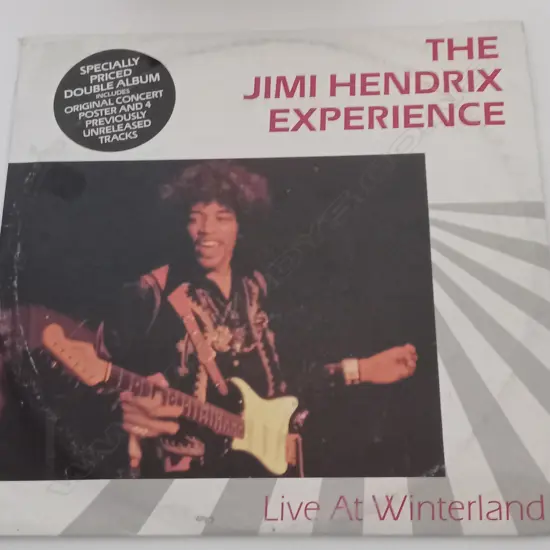 The Jimi Hendrix Experience, Live At Winterland, (Double Album)